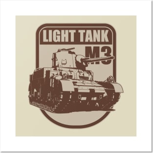 M3 Light Tank Posters and Art